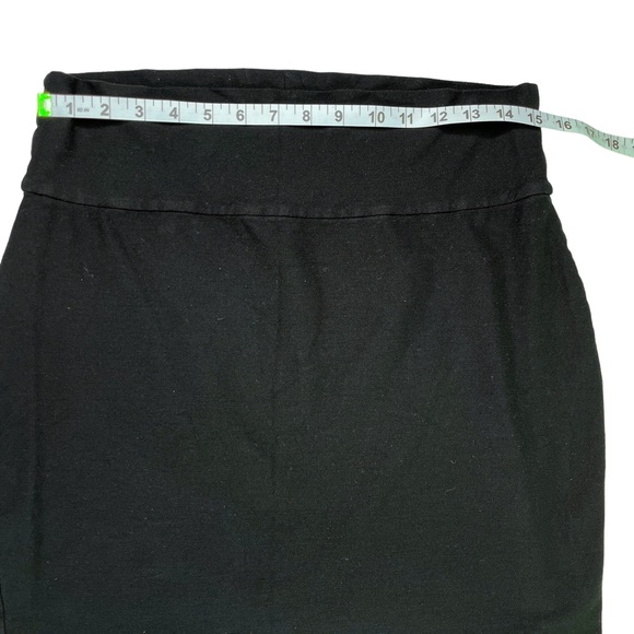 Vintage Eileen Fisher Black Knit Skirt Size Small - Picture 4 of 11
